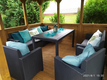 Nebraska Apetito 7 Antraciet Bica technorattan meubelen