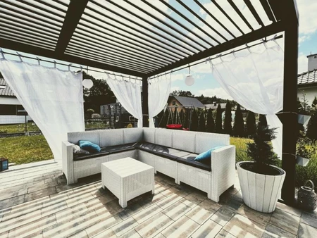 Technorattan hoekbank met tafel Nebraska Hoek Max 6 wit Bica