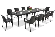 Dining tuinset Oslo/Victoria 10 antraciet Bica