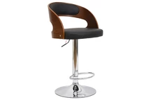 Toronto Contract Point houten barhock bekleed met leer