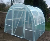 Folie tunnel LEM B2 PVC 2,2x2m - foto van klant