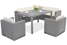 Colorado Comida 7 Bica grijs technorattan meubelset