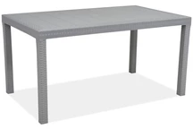 Grote Houston Bica grijs technorattan tafel
