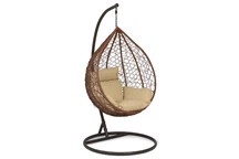 Durango tuin hangstoel met frame Garden Point bruin