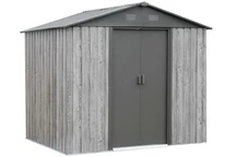Metalen gereedschapshuis Helsinki  1,3 x 1,9 m Winkel Boss grijs