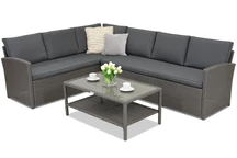 Monaco Hoek Tuinpunt antraciet