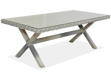 Garden Point antraciet technorattan Londen tafel