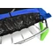 Mini tuintrampoline met intern net 140 cm Jump Hero groen