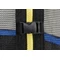 Mini tuintrampoline met intern net 140 cm Jump Hero groen