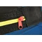 Mini tuintrampoline met intern net 140 cm Jump Hero groen