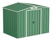 Tuinschuurtje voor gereedschap Eco 8x6 Duramax groen