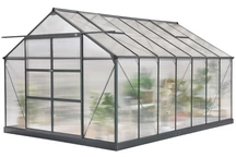 Azalia aluminium serre 3,08 x 4,3 m CoverTech antraciet