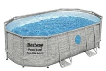 Power Stalen frame zwembad 488 x 305 x 107 cm Bestway 56946