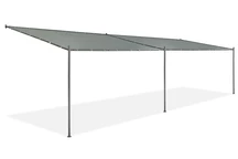 Antraciet terrasoverkapping Genoa 3 x 8 m Garden Point