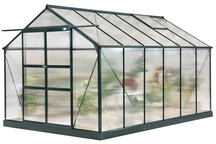 Azalia aluminium serre 2,5 x 3,7m CoverTech groen