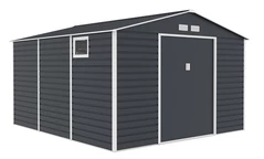 Malmo metalen gereedschapshuis 3,4 x 3,9 m Store Boss antraciet