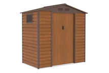 Metalen gereedschapshuisje Malmo 2,1 x 1,3 m Winkel Boss bruin