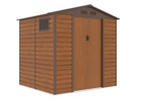 Metalen gereedschapshuisje Malmo 2,1 x 1,9 m Winkel Boss bruin
