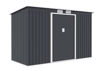 Metalen gereedschapsschuurtje Oklahoma 2,7 x 1,3 m Store Boss antraciet