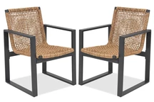 Padua Garden Point aluminium stoelenset - 2 stuks