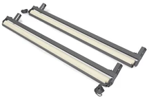 Set beige rolgordijnen voor La Palma pergola aan de zijkant 3m lang Garden Point