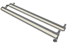 Set beige rolgordijnen voor La Palma pergola aan de zijkant 4m lang Garden Point