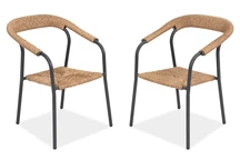 Tarent Garden Point aluminium stoelenset - 2 stuks