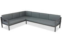 Tuinhoek voor 5 personen Porto Garden Point antraciet