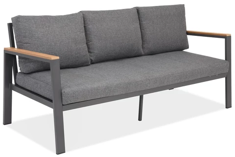 Zakintos Coffee 8 antraciet Garden Point luxe aluminium meubelset