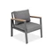 Zakintos Coffee 8 antraciet Garden Point luxe aluminium meubelset