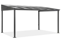 Aluminium terrasoverkapping 3 x 4 m Tarragona Garden Point antraciet
