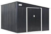 Asker metalen gereedschapshuis 2,8 x 3,2 m Store Boss antraciet