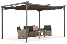 Bruine La Palma 3x4m Tuinpunt terraspergola