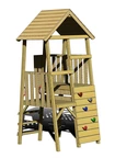 Houten kindertoren voor de tuin Jula