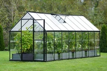 Grote polycarbonaat tuinkas Bergenia 1,8 x 4,8 m CoverTech