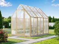 Houten kas 2,1 x 3,1 m CoverTech