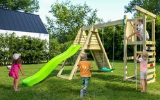 Klimmer Fungoo houten kinderspeelplaats