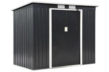 Metalen gereedschapshuis Oklahoma 2 x 1,2 m Winkel Boss antraciet