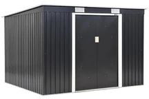 Oklahoma metalen gereedschapshuisje 2,6 x 2,4 m Store Boss antraciet