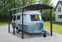Overkapping van polycarbonaat voor Arcadia Alpine Palram campers - Canopia 3,6 x 5 m (1)
