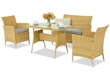 Portofino Garden Point beige technorattan tuinmeubelen