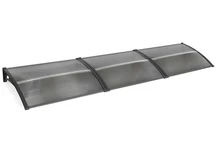 Tiset 100 x 600cm CoverTech antraciet deurluifel