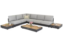 Trapani Garden Point aluminium hoekmeubelset