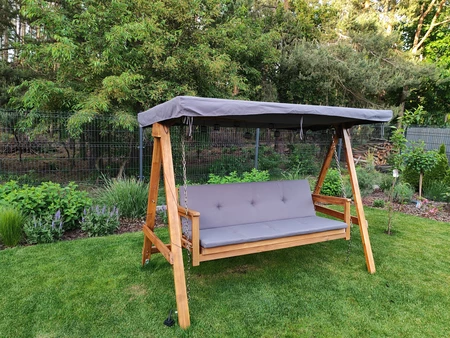 Padar Garden Point houten tuinschommel
