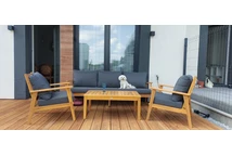 Lucene Garden Point houten tuinmeubelen