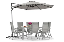 Garden Point Pesaro 3m antraciet tuinparasol
