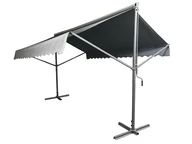 Garden Point vrijstaande luifel Parla 4x3 m antraciet