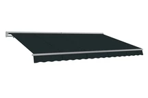 Grijze terraszonwering 395 x 300 cm Garden Point
