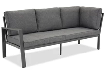 Hoekelement met twee rugleuningen Zakintos antraciet Garden Point