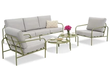 Imperia Garden Point metalen tuinmeubelen groen